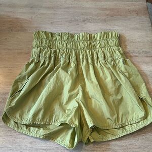 FP Movement by Free People High Waist Lime Shorts